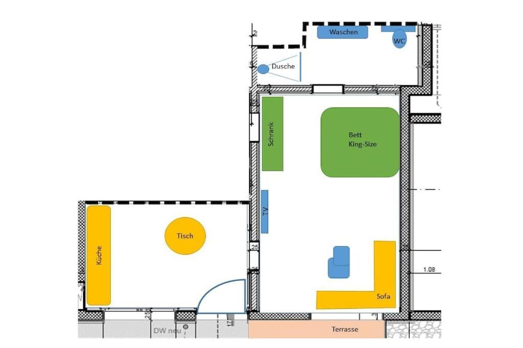 Kleine Auszeit - 2-Zimmer Ferienwohnung Spiez Eksteriør billede