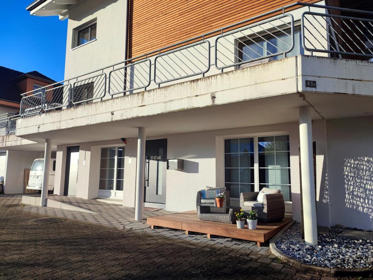 Kleine Auszeit - 2-Zimmer Ferienwohnung Spiez Eksteriør billede