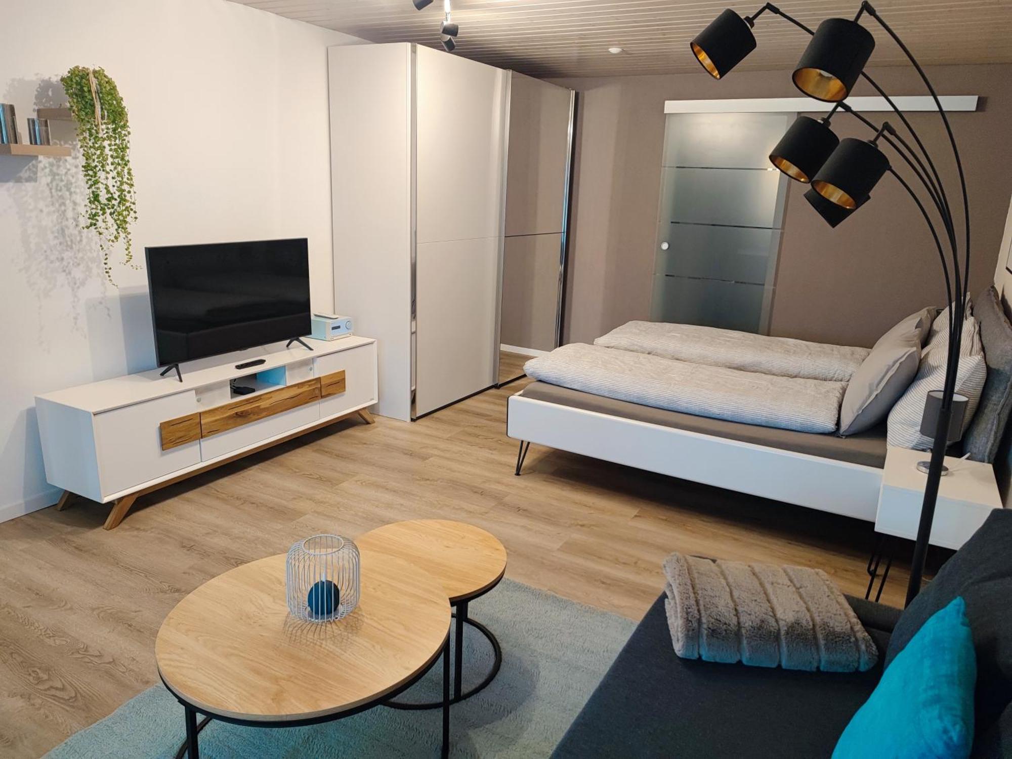 Kleine Auszeit - 2-Zimmer Ferienwohnung Spiez Eksteriør billede