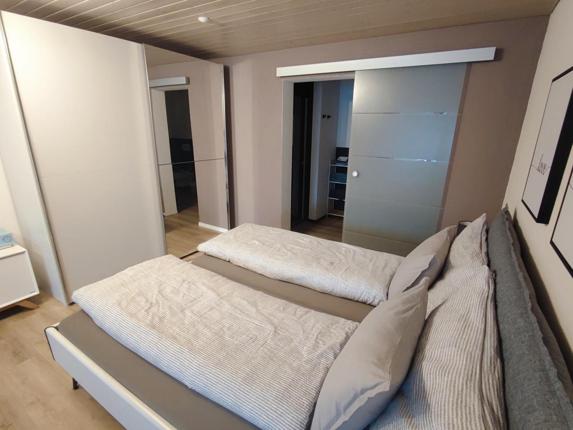 Kleine Auszeit - 2-Zimmer Ferienwohnung Spiez Eksteriør billede